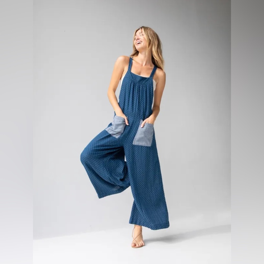 Natural Life Dakota Tie Overalls